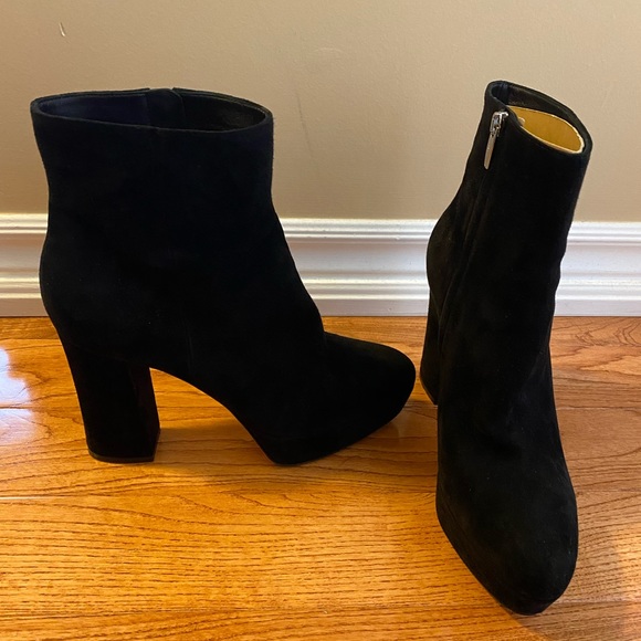 Gianvitto rossi black real leather suede boots - Picture 3 of 9